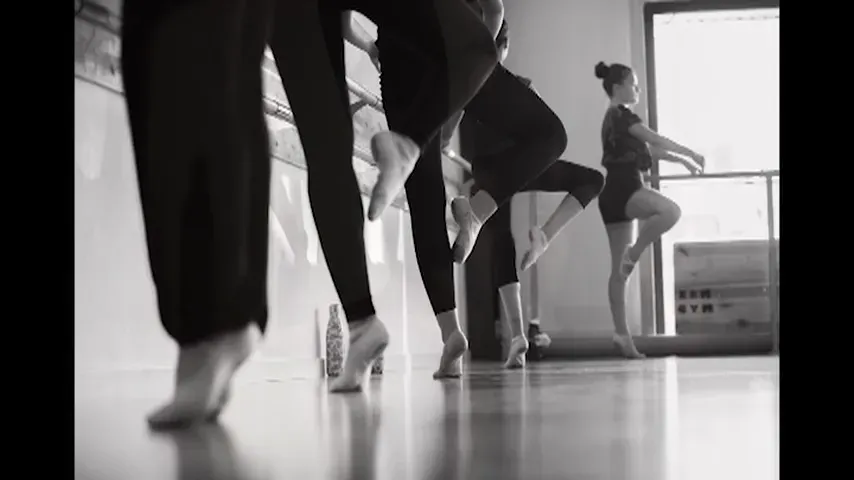 Instants volés dans un studio de danse