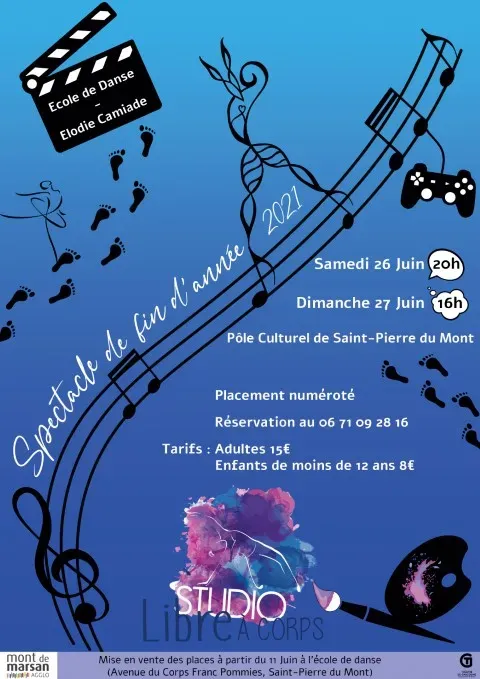 Spectacle de juin 2021